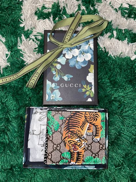 tiger wallet gucci|brand new Gucci tiger wallet.